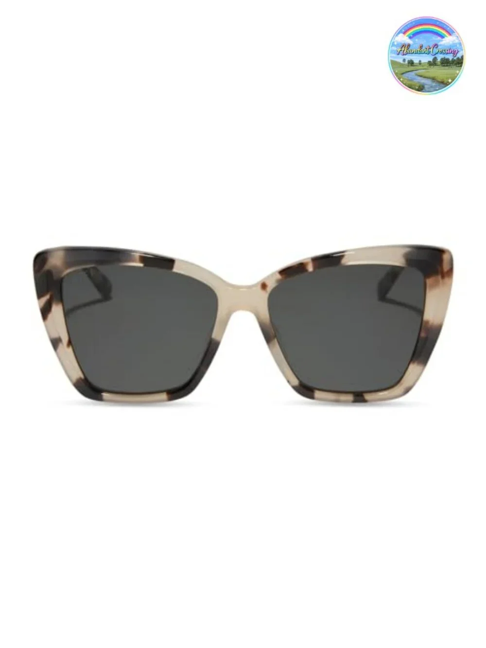 Oversized Cat Eye Sunglasses Polarized Acetate UVA/UVB Protection